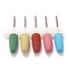 5pcs Silicone Nails Finishing Tools Grinding Heads Enhancing Manicure Results Suitable For Both Salon And Home Use view 4