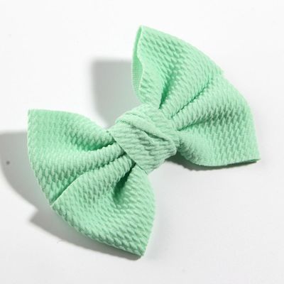 10Pcs Large Hair Bows for Girls, 11CM 4.3 Inch Boutique Bow Clips (10Pcs Aqua, With Clip)