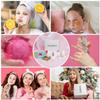 108 Piece Girls Spa Party Supplies Set , Face Masks, Hand Creams, Eye Patches, Bath Bombs, Lip Balms, 12 Person Kit view 3