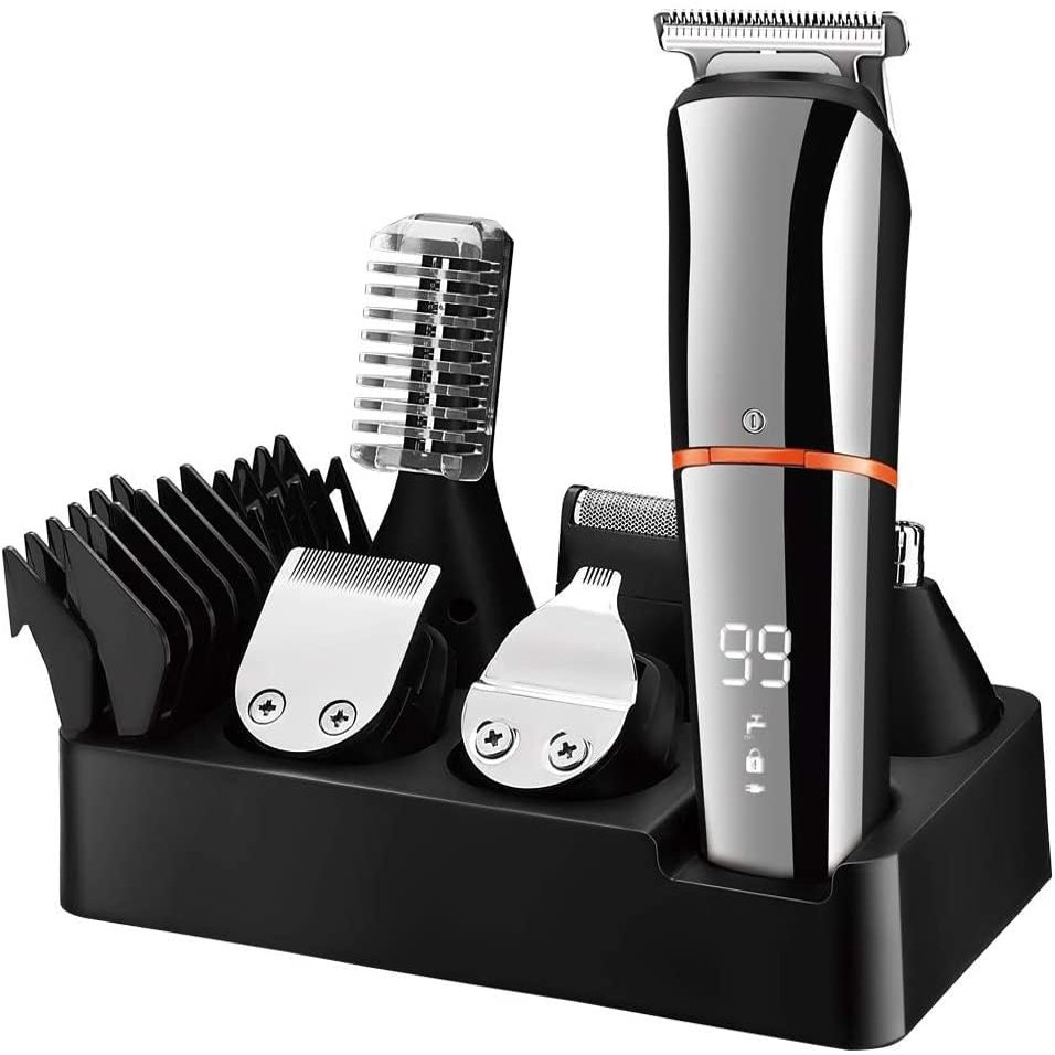 YUSIWOAL Hair Clippers 6 in 1 Hair Trimmer Professional for Men Beard Facial Body Hair Clipper ?Waterproof ?Electric Grooming Eyebrow Nose Ear