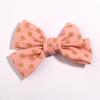 10Pcs 4.8" 12cm Solid Cotton Hair Bows Hair For Boutique Hairpins Barrettes Headwear Hair Acesssories (10Pcs Beige, With No Clip) view 3