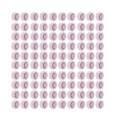 100pcs Rotating Hair Clip Bearings Sophisticated Stylish Hairpins Accessories with 360 Degree Rotation Jewelry Supplies