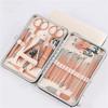 17/24-Piece Stainless Steel Manicure Pedicure Set with Travel Case, Nail Clippers, Scissors & Ear Spoon  Complete Nail Tools Kit for Hand, Foot, and Facial Care view 1