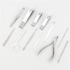 7/12-Piece Pedicure Scissors & Nail Clipper Set, Stainless Steel Manicure Kit, Nail Care Tools with Portable Case, Beauty Grooming Set view 3