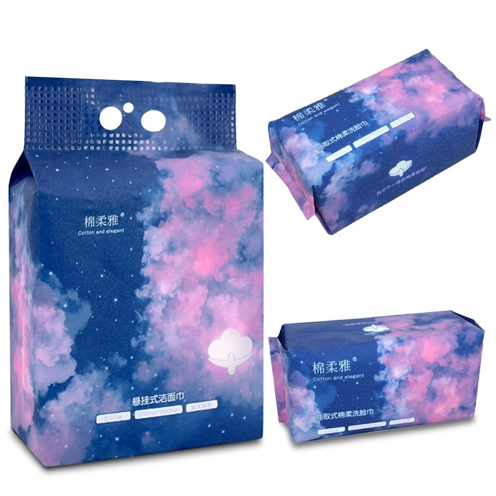 310-Piece cotton disposable facial towels