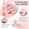 Nail Repair Oil for Moisturize Cuticle - Gelike EC Easy and Quick Absorb Salon Care Treatment - Natural Rose Smells for Women and Men Dry Damaged Thin Nails 15ML LARGE CAPACITY view 4