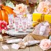 Dansib 48 Sets Thanksgiving Fall Hand Cream Bulk a Little Pumpkin Baby Shower Hand Cream Gifts Baby Shower Party Favors for Guests Travel Size Lotion for Autumn Party Supplies(Pink Pumpkin) view 3