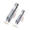 6-in-1 Manicure Set Portable Nail Clippers Grooming Kit, Stainless Steel Pedicure Tools with Nail Scissors & Leather Travel Case for Men & Women view 3