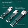 18-Piece Nail Clipper Set, Stainless Steel Pedicure & Manicure Kit for Women and Men, with Cuticle Remover, Scissors, and Stylish Travel Case, Light Green view 3