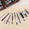 9-Piece Nail Clipper Set, Manicure & Pedicure Kit with Scissors, Tweezers, Ear Spoon, and Nail Cutters, Portable Travel Case, Perfect Gift for Men view 4