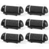 6pcs Replacement Roller Refill Heads for Electric Callus Remover,Feet Pedicure Kit Refill Rollers, 2 Extra Coarse, 2 Regular Coarse, 2 Fine Coarse Refill Rollers (Black) view 1