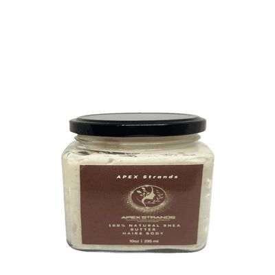 100% Natural Shea Butter : Hair and Body Butter Shea Butter Unscented/All skin types