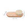 NOLITOY 2pcs Nail Cleaning Brush Fingernail Toenail Scrub Brush Soft Bristles for Gentle Cleaning Manicure Tool for Home and Salon Use view 2