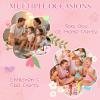 120 PCS Spa Party Supplies for Girls, Spa Party Favors Include Face Masks Skincare, Hand Cream, Lip Balm, Under Eye Patches, Lip Mask, Foot Bath Bombs, Bulk Birthday Sleepover Party Supplies for Women view 3