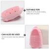 AUTSUPPL Silicone Shower Brush Hook Dual-Sided Bath Body Scrubber for Adults and Boys and Girls Back Exfoliating Brush for Smooth Skin for Home Bathing view 4