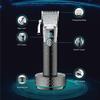Pro Hair Clipper, Hair Clipper Professional Hair Trimmer Rechargeable Hair Cutting Machine Cordless Adjustable Electric Clippers for Men view 2