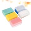 HAKIDZEL 5pcs Tactile Sense Trainers Shower Sponge Brush Bath Accessories for Body Massage Brush for Boy Girl and Adults view 3