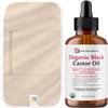 Castor Oil Pack Kit with Organic Cotton Body Wrap & Organic Pure Castor Oil view 1