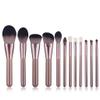 12 Small Grape Soft Brushes Makeup Brush Set Beauty Tools Foundation Concealer Eye Shadow Brushes view 1