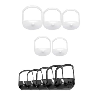 Beard styling template 5-piece set Beard styling template Beard guide(black,5PCS)