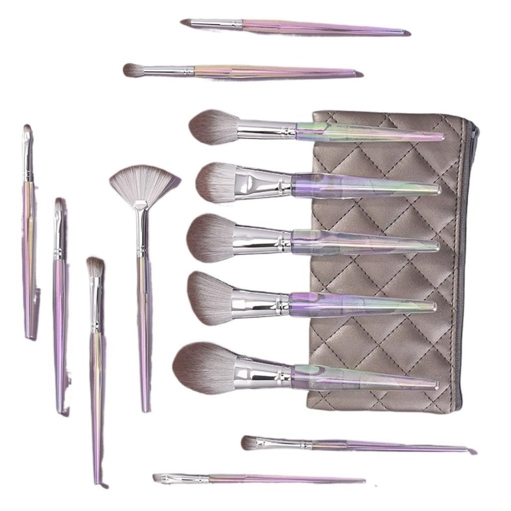 13pcs beauty tools Color handle makeup brush eye shadow brush foundation brush