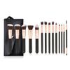 14 Pcs Cosmetic Brush Sets Brush Rose Gold Cosmetic Brush Makeup Tools Eye Shadow Brush Powder Brush view 1