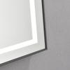 36 x 24 Inch LED Bathroom Mirror with Front and Backlight, Wall Mounted Vanity Mirror with Aluminum Frame, Anti-Fog, Memory, 3 Colors, Stepless Dimmable view 3