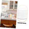 ABOOFAN 2pcs Plastic Makeup Storage Case Countertop Organizer Small Makeup Box for Desktop Beauty Organizer view 4