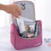 AFPSDLFJDLS Women Men Travel Waterproof Cosmetic Bag Hanging Woman Wash Makeup Pouch Toiletries Organizador Large(Black) view 3