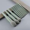 11PCS Pale Green Daily Makeup Brush Set Complete Kit Cosmetics Beauty Foundation Eye Concealer Blush Brush Makeup Brush Tool view 3