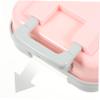 ARTIBETTER 4pcs Portable Makeup Suitcase Travel Containers Makeup Brush Storage Box for Outdoor view 4