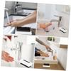 NULYLU 2pcs Double-sided Nail Brush for Cleaning Fingernails and Toenails Soft Bristles for Daily Use Portable Hand Scrub Brush for Manicure and Pedicure and High-temperature Resistant view 3