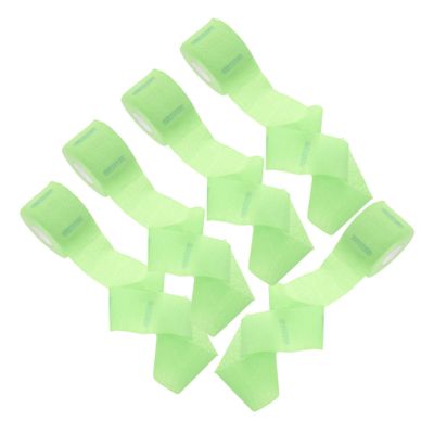 DEARMAMY 5rolls Disposable Barber Neck Strips Hairdressing Collar Paper Cutting Collar for Stylists