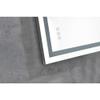 32 x 20 Inch LED Bathroom Mirror with Front and Backlight, Wall Mounted Vanity Mirror, Anti-Fog, Memory, 3 Colors, Stepless Dimmable view 3