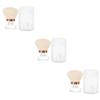 NULYLU 3pcs Nail Cleaning Brush Soft Bristles for Gentle Fingernail and Toenail Care Portable Makeup Brush for Manicure and Pedicure Lightweight Design for Easy Carrying view 1