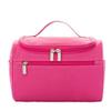 AFPSDLFJDLS Zipper Makeup Bag Travel Polyester Male Wash Kit Organizer Makeup Pouch Portable Women Hanging Toiletry Bag for Mens(C) view 1