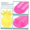 Didiseaon Brush Cleaner Mat for Makeup Brush Pcs Silicone Suction Cup Cleaning Pad view 3