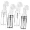 4 Pack 60ml Portable Foaming Bottles with Brush Applicator view 1