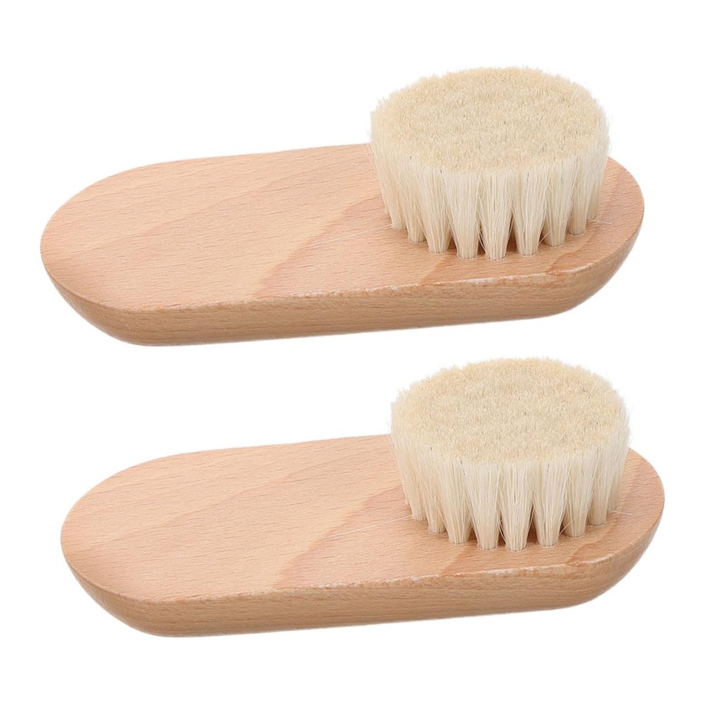 SAFIGLE 2pcs Nail Scrub Brushes Soft Bristle Nail Cleaner Brush for Gentle Manicures Versatile Cleaning Tool for