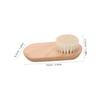 SAFIGLE 2pcs Nail Scrub Brushes Soft Bristle Nail Cleaner Brush for Gentle Manicures Versatile Cleaning Tool for view 2