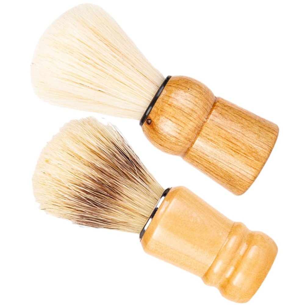 Didiseaon Wood Handle Shaving Brush Set Beard Brush for Men Soap for Grooming Needs