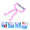 BESTYASH Manual Facial Hair Remover Tool Non-Skid Spring Epilators for Chin Cheek Neck and Upper Lip Convenient Portable Hair Threaders for Women view 3