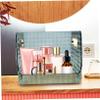 ABOOFAN Diamond Pattern Desktop Organizer Box Portable Plastic Storage for Kitchen Toys and Sundries Versatile Storage Solution for Home and Office Use view 3