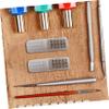 Ipetboom 3pcs Copper Wire Brush Nail Drill Bits Cleaning Tool for Nail Salons Home Use Essential Polishing Cleaner for Manicure Pedicure view 4