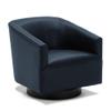 YuanDesign Midnight Blue Base Swivel Chair view 2