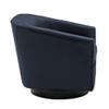 YuanDesign Midnight Blue Base Swivel Chair view 4