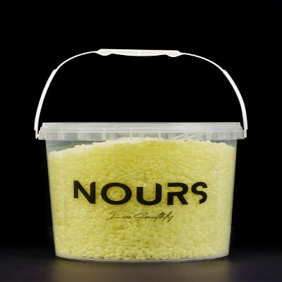 Luxurious Yellow Film Wax Beads for Professional Hair Removal, 10 pounds