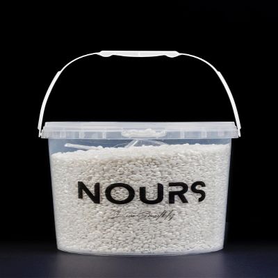 Nours White Wax Beads for Professional Hair Removal, 10 pounds