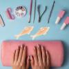 BESTYASH Fingernail Cleaning Brush Set 4pcs Dolphin Shaped Nail Brush Manicure Tools Soft Bristles Portable for Travel Random Color view 4