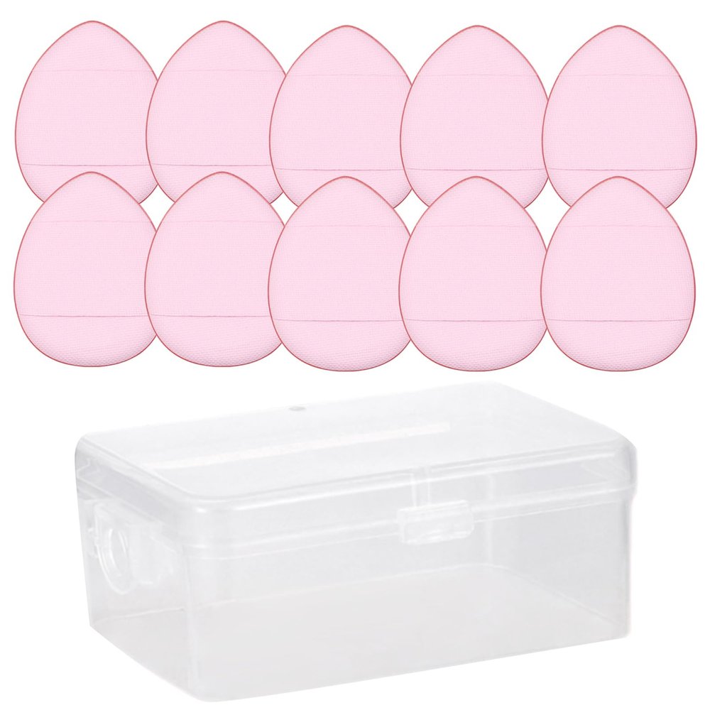 6/10 Pcs Finger Powder Puff Small Makeup Sponge Face Eye Makeup Pad Soft Beauty Makeup Blenders Puff Makeup Tool